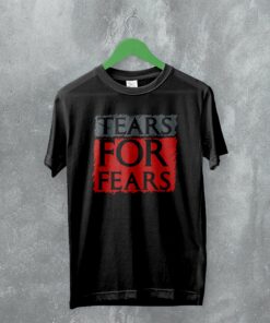 Tears For Fears T-Shirt The Ultimate Collection Tee Tour Band Logo Shirt