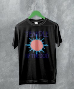 Temple Of The Dog T-Shirt Logo Sun Shirt Surfing Graphic Tee Grunge Merch
