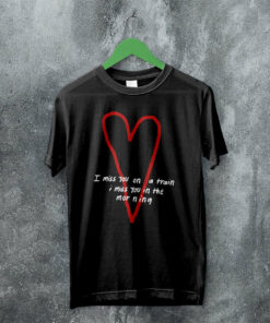 The 1975 Merch Matty Healy I Miss You On A Train T Shirt The 1975 Shirt