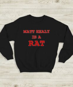 The 1975 Sweatshirt Matty Healy Is A Rat Sweatshirt The 1975 Merch