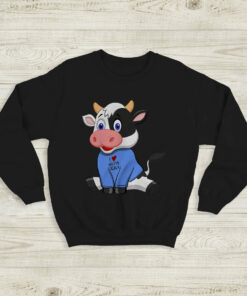 The 1975 Sweatshirt cows wearing my sweater Crewneck The 1975 Merch