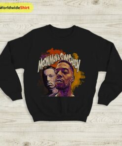 The Adventures Of Moon Man & Slim Shady Sweatshirt Kid Cudi Shirt Rapper Shirt