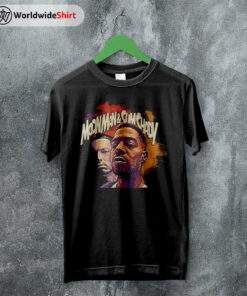 The Adventures Of Moon Man & Slim Shady T Shirt Kid Cudi Shirt Rapper Shirt