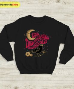 The Beatles Black Bird Lyrics Sweatshirt The Beatles Shirt Rock Band Shirt