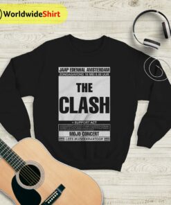 The Clash Sweatshirt The Clash Amsterdam Tour 90’s Sweater The Clash Shirt