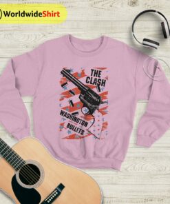 The Clash Sweatshirt The Clash Washington Bullets Sweater The Clash Shirt