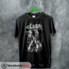 The Clash T Shirt The Clash White Riot Vintage T-Shirt The Clash Shirt