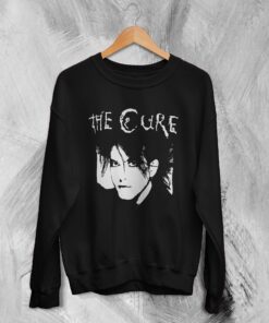 The Cure Shirt Robert Smith Sweater Vintage Goth Rock Graphic Sweatshirt