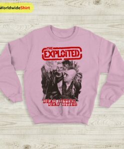 The Exploited Dead Cities Sweatshirt The Exploited Shirt Music Shirt