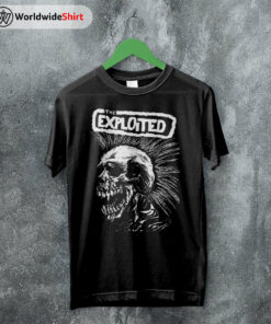 The Exploited Logo Vintage T Shirt The Exploited Shirt Music Shirt
