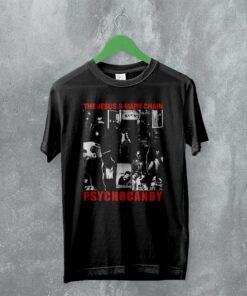 The Jesus and Mary Chain T-Shirt Psychocandy Tee Album Art Shirt Band Tour