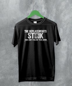 The Replacements T-Shirt Stink Tee Kids Don’t Follow Shirt Logo Band Merch