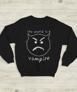 The Smashing Pumpkins Sweatshirt Vintage The World Is A Vampire Sweater