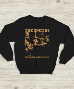 The Smiths The World Won’t Listen Tour Sweatshirt The Smiths Shirt Rock Band