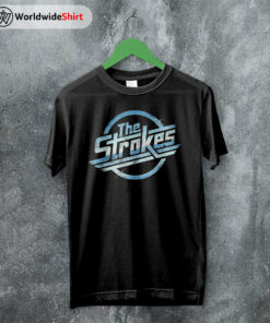 The Strokes Merch Logo Vintage T Shirt The Strokes Shirt