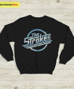 The Strokes Sweatshirt Logo Vintage Sweater The Strokes Merch