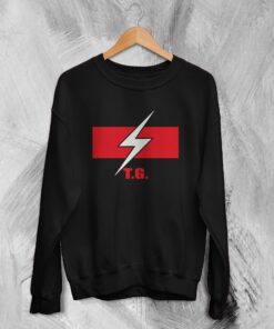 Throbbing Gristle Sweatshirt TG United Sweater Industrial Music Band Merch