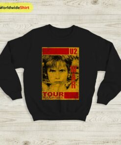 U2 Band WAR Vintage 90’s Sweatshirt U2 Shirt U2 Band Shirt
