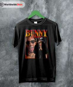 Vintage Bad Bunny Raptee 90’s T Shirt Bad Bunny Shirt Rapper Shirt
