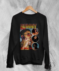 Vintage Bad Bunny Sweatshirt Bad Bunny 90’s Rapper Sweater