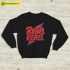 Vintage David Bowie Rebel Sweatshirt David Bowie Shirt Music Shirt