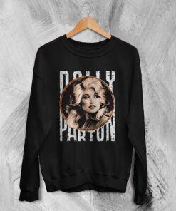 Vintage Dolly Parton Sweatshirt Retro Queen of Country Music Merch