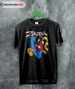 Vintage Frank Zappa Tour Graphic T Shirt Frank Zappa Shirt Music Shirt