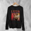 Vintage Lizzo Sweatshirt 90s Bootleg Style Sweater Pop Rap Fan Merch
