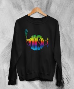 Vintage Phish Logo Sweatshirt American Rock Sweater 90s Band Merch