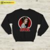 Vintage Princess Leia Rebel Sweatshirt David Bowie Shirt Music Shirt