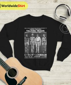 Vintage Talking Heads 1979 Tour Sweatshirt Talking Heads Shirt Music Shirt