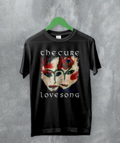 Vintage The Cure Love Song T-Shirt The Prayer Tour 1989 Rock Shirt