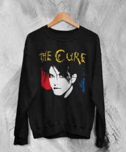 Vintage The Cure Sweatshirt Robert Smith Sweater Post-Punk Music Merch