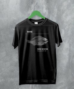 Wire Band T-Shirt Nine Sevens Shirt Vintage English Rock Band Merch