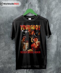 YoungBoy NBA Vintage 90’s T Shirt YoungBoy Never Broke Again Shirt