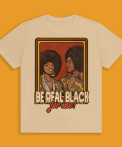 ‘Be Real Black’ Tees