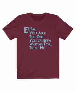 Elsa Trust Me Disney Advice T Shirt 3