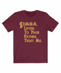 Simba Trust Me (Disney Advice) T-Shirt