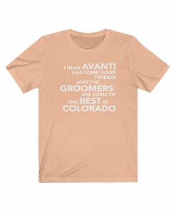 Vail Avanti Groomers T-Shirt