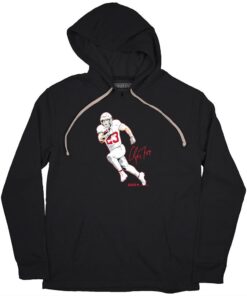 Christian McCaffrey Superstar Pose