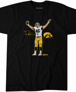 Iowa Football George Kittle Superstar Pose