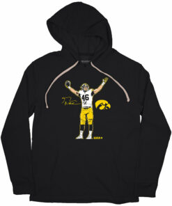 Iowa Football George Kittle Superstar Pose