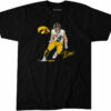 Iowa Football Sam LaPorta Superstar Pose
