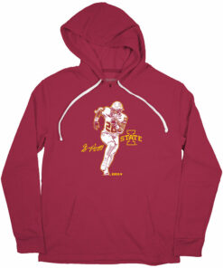 Iowa State Football Breece Hall Superstar Pose