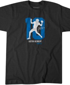 Justin Herbert Action Number Silo