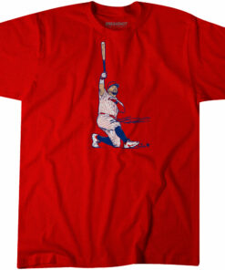 Kyle Schwarber Swing-Off Superstar Pose