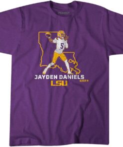 LSU Football Jayden Daniels State Star