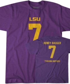 LSU Football Tyrann Mathieu Honey Badger