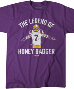 LSU Football Tyrann Mathieu Legend of Honey Badger