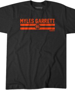 Myles Garrett Name & Number Stripe